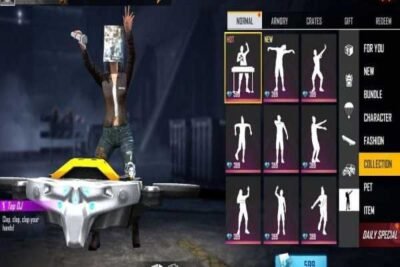 Gestos gratis en Free Fire